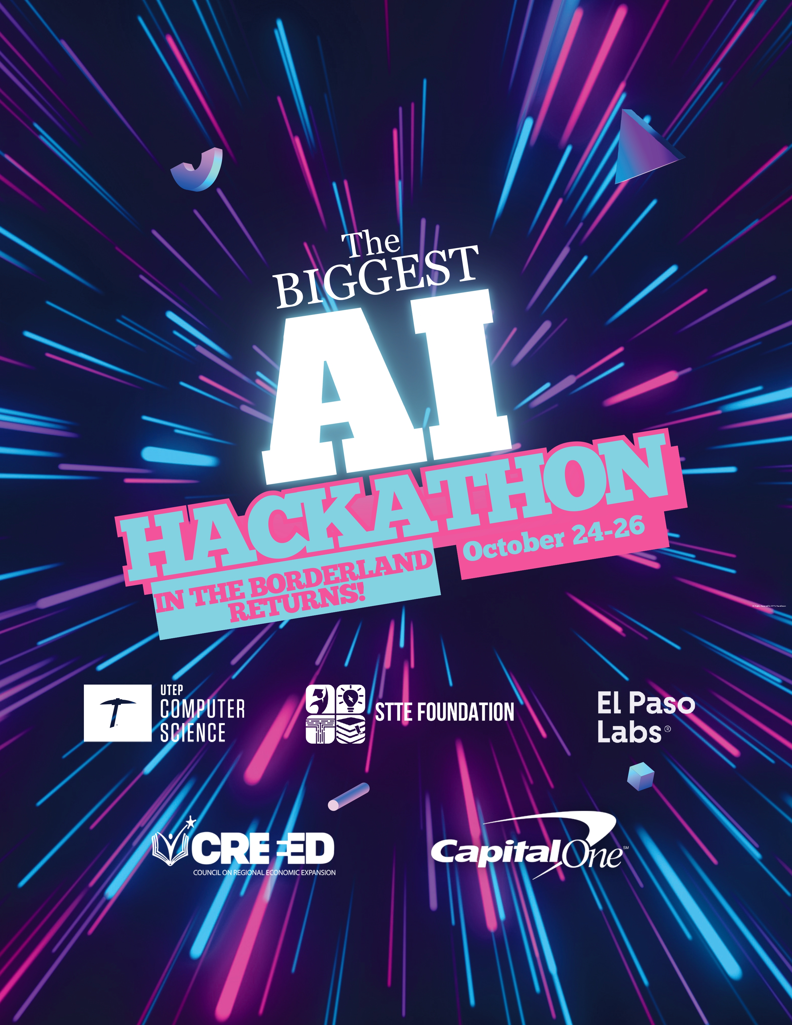 AI Hackathon Flyer